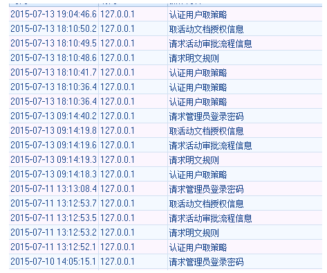 日志记录